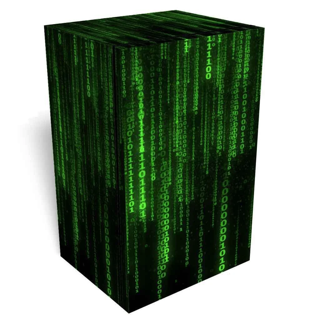 Matrix Custom Printed Vinyl Mini Fridge Wrap